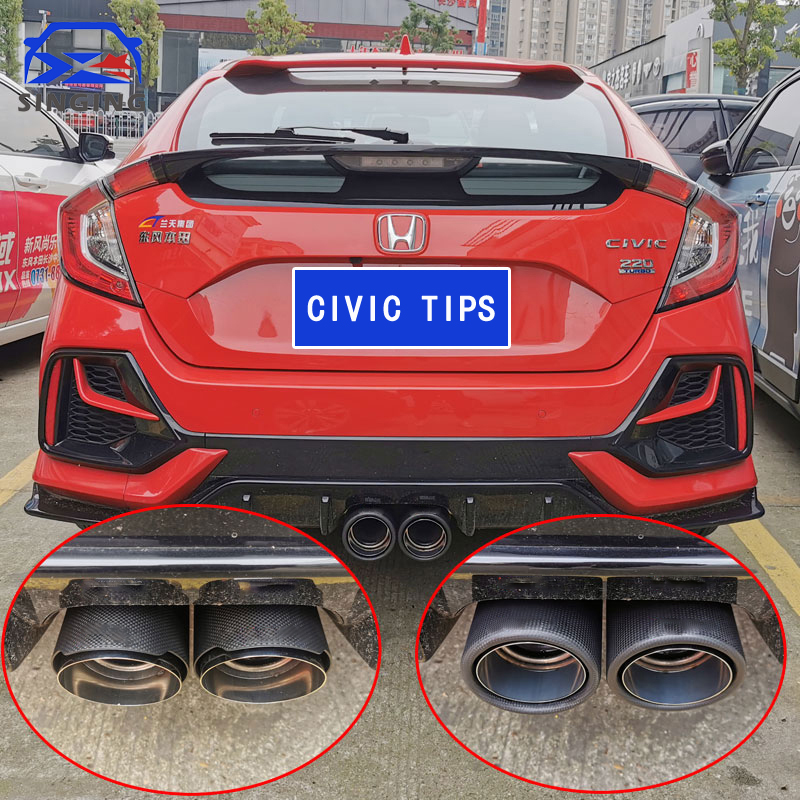 Musical Instrument Pipe - 2 Pezzi per Honda FK7 Civic