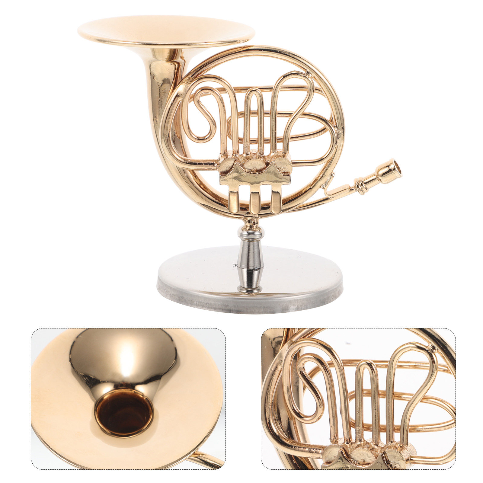 Musical Instrument French - Corno Francese in Miniatura Artigianale, Decorazione