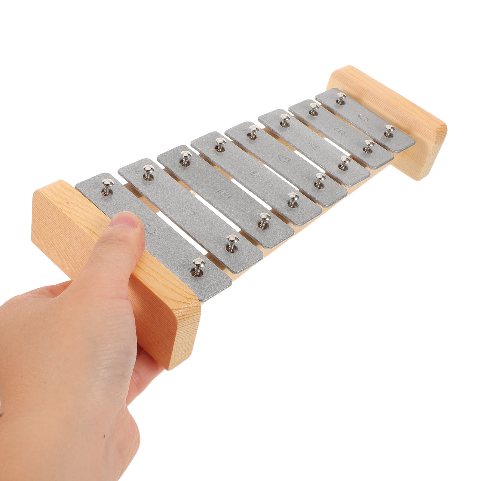 Musical Instrument Glockenspiel - Glockenspiel in Alluminio a 8 Note,