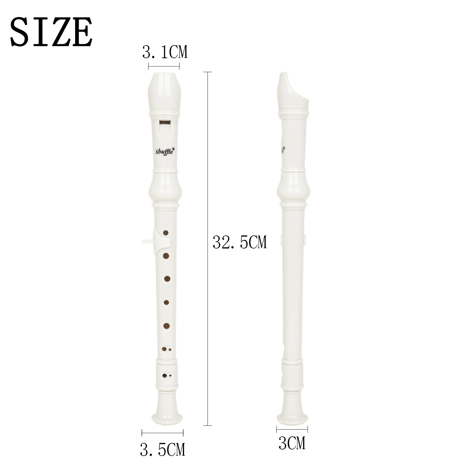 Flauto a 8 fori in stile baroc - Recorder Baroque Style recensione e prezzo