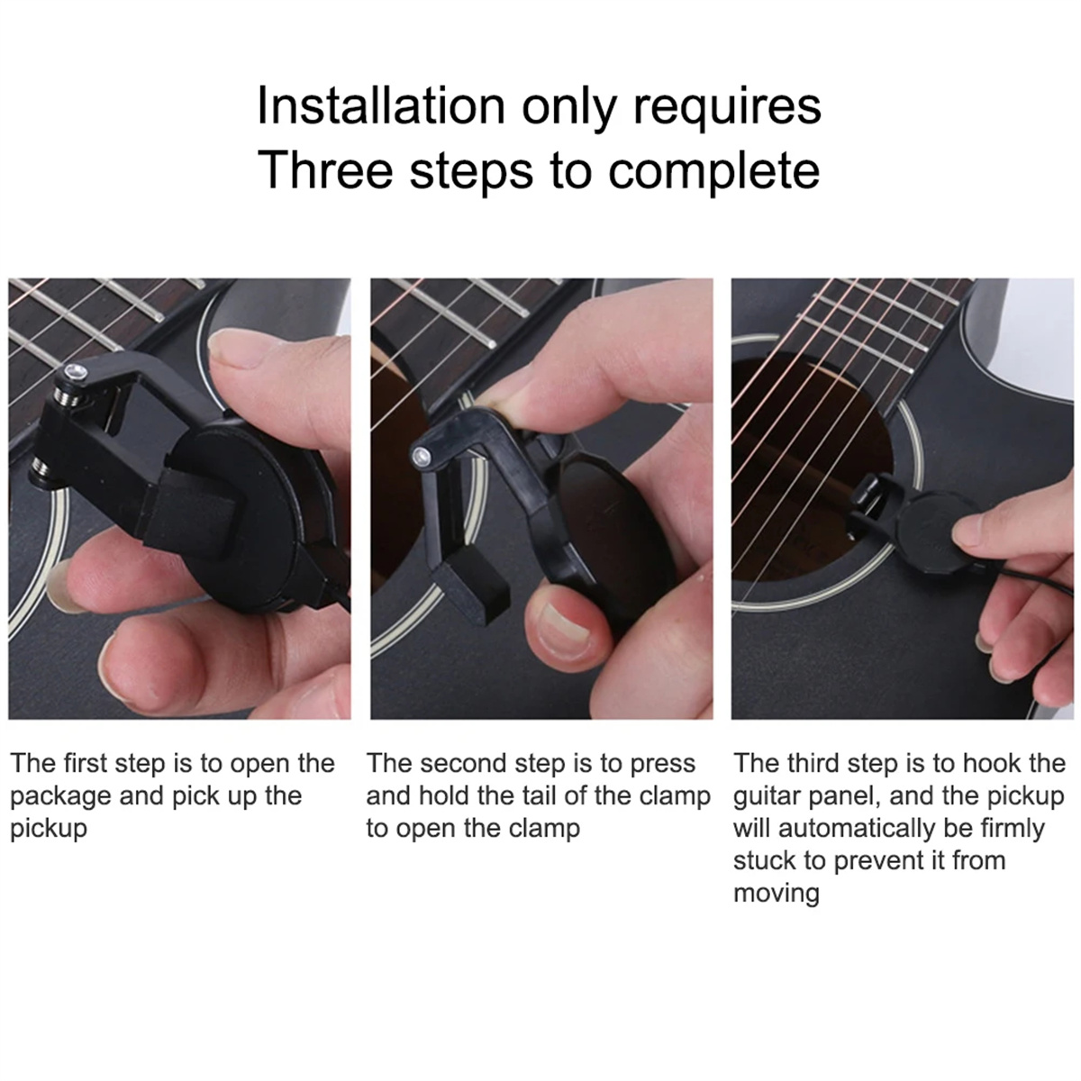 Pickup jack audio con clip per - Musical Instrument Guitar recensione e prezzo