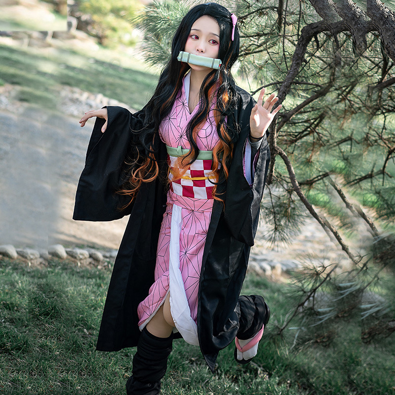 Costume Cosplay Nezuko Kamado  - Shakuhachi Bamboo Flute recensione e prezzo