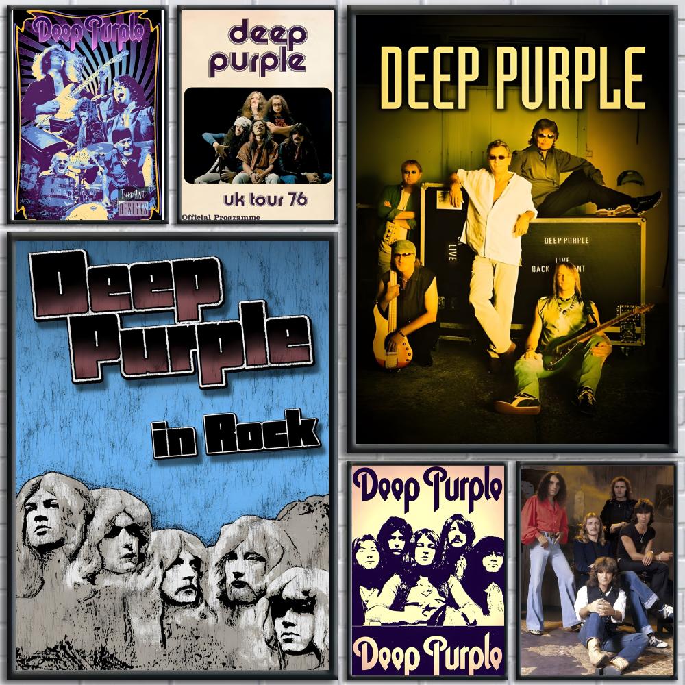 Hard Rock Band Music-Deep Purp - Musical Instrument Painting recensione e prezzo
