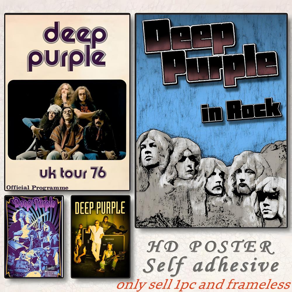 Hard Rock Band Music-Deep Purp - Musical Instrument Painting recensione e prezzo