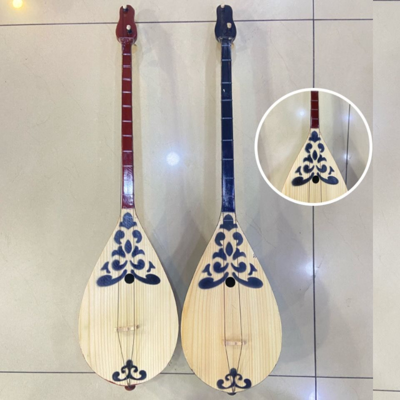 80CM Dombra 2 corde Kazak Kaza - Musical Instrument Project recensione e prezzo