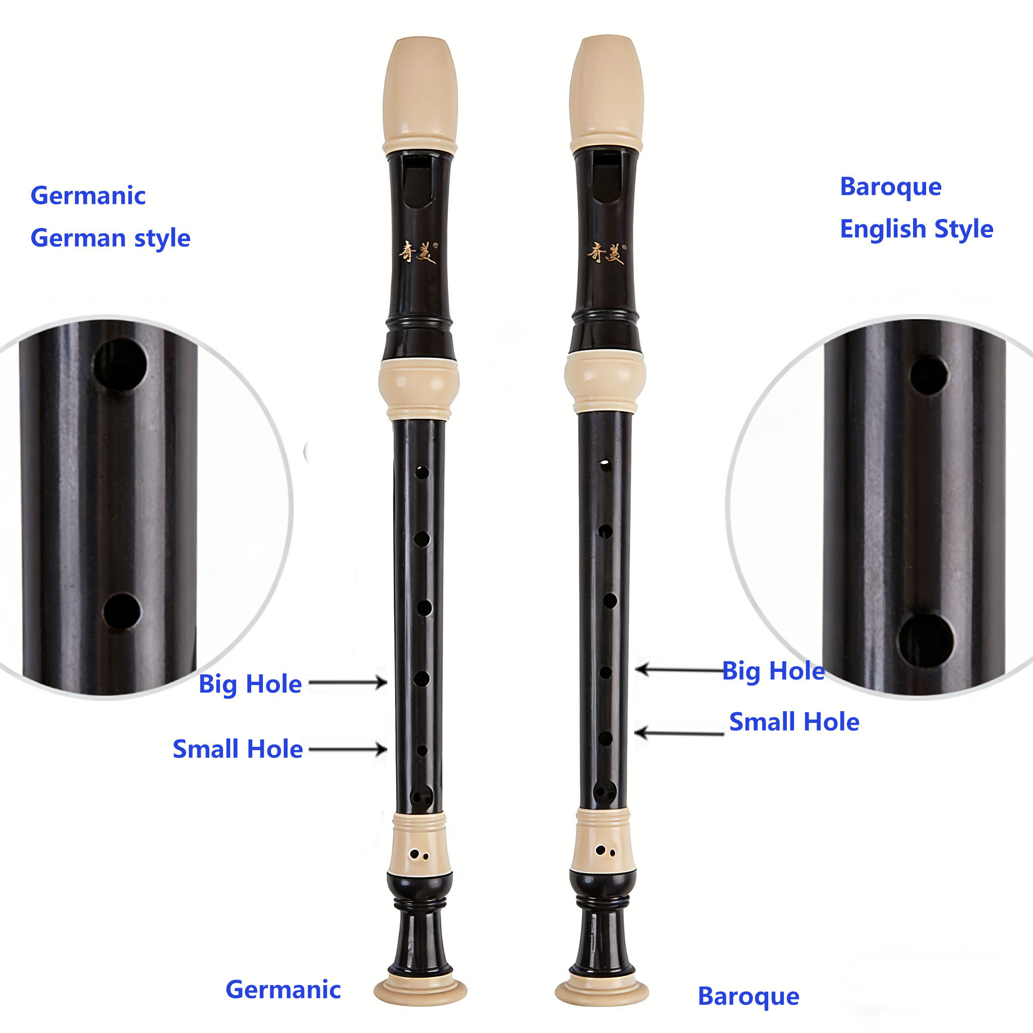 Flauto dolce contralto a 8 for - Recorder Baroque Style recensione e prezzo
