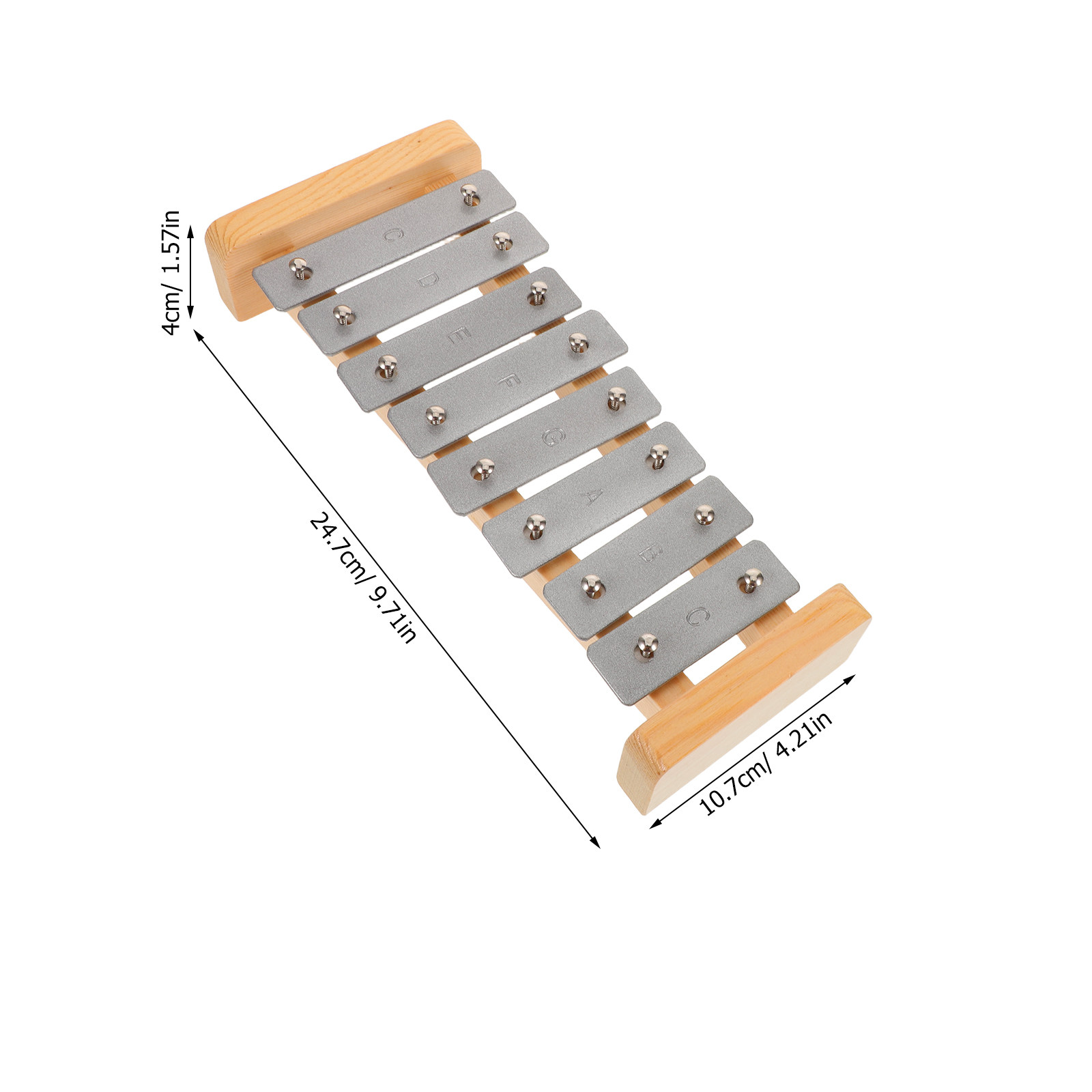 Glockenspiel in Alluminio a 8  - Musical Instrument Glockenspiel recensione e prezzo