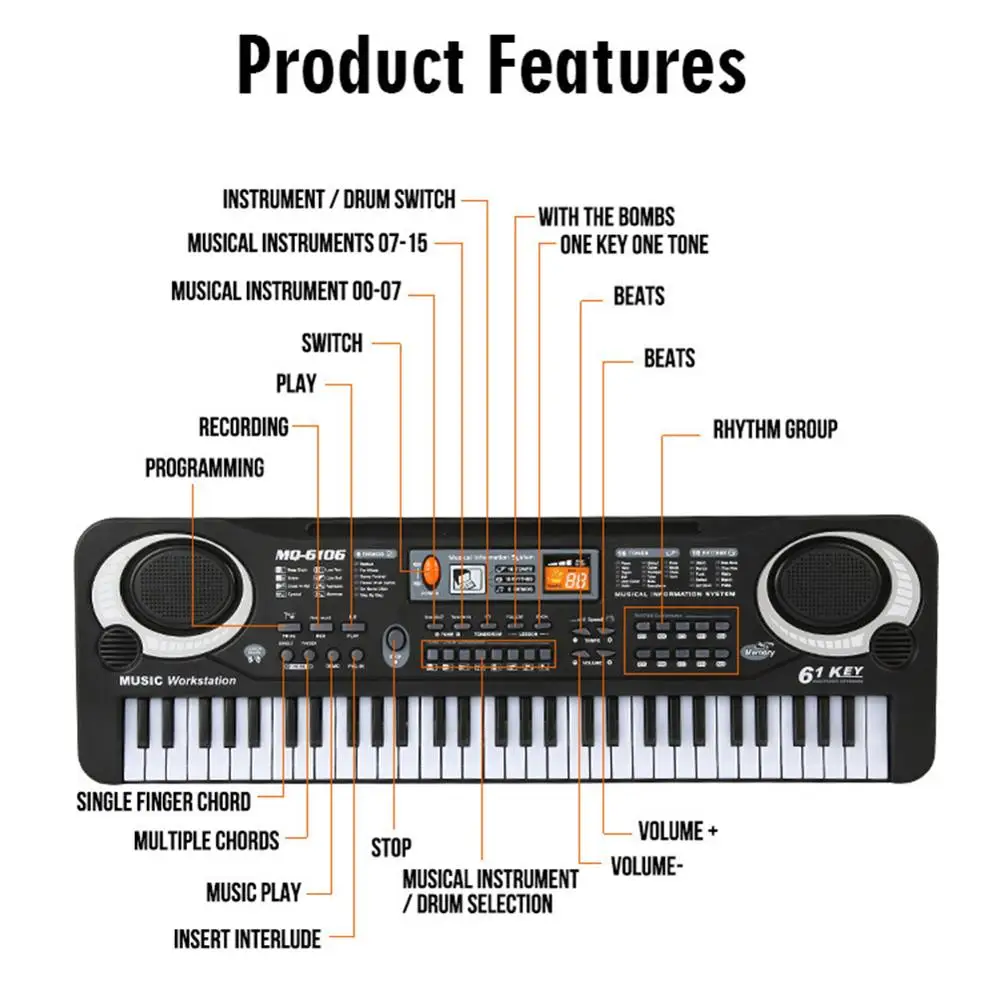 Tastiera per pianoforte elettr - Musical Instrument Project recensione e prezzo